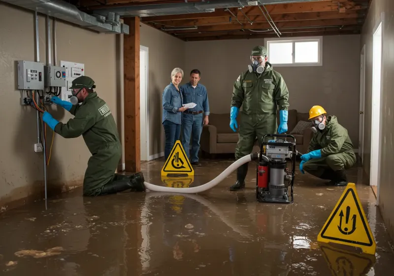 Emergency Response and Safety Protocol process in Bairoa, PR